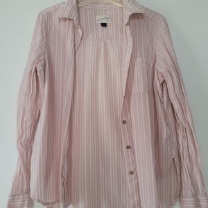 Womens Long Sleeve Button Down